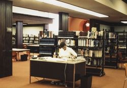 Reference area of Rohnert Park Library