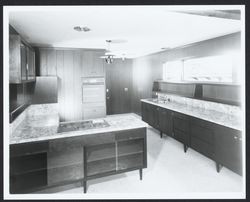 Kitchen of a home on Fir Drive, Santa Rosa, California, 1958