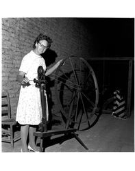 Weaving at the Old Adobe Fiesta, Petaluma, California, 1963-1968