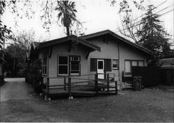 Rear of the Frank F. Marvin House at 726 Mendocino Avenue, Santa Rosa, California, May 5, 1996