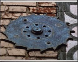 Wooden Gears of American Alley, American Alley, Petaluma, California, 2012