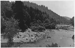 Odd Fellows Beach and Odd Fellows Park, Guerneville, California, 1974