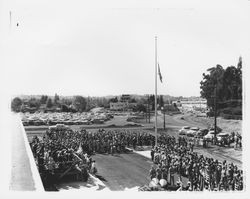 Dedication of Petaluma Veterans Memorial Building, Petaluma, California, 1960