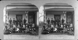 Students at Oak Grove School, Graton, California, 1905