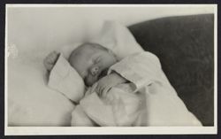 Ruth Swanets as a baby, Santa Rosa, California, 1925