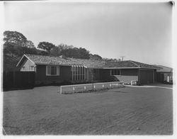 Saint Francis Acres model home at 5728 Monte Verde Drive, Santa Rosa, California, 1958