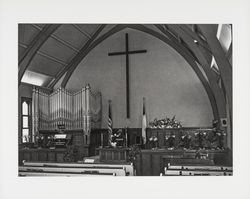 Pioneer Memorial Chapel at the First Congregational Church in Sonoma, California, 1971