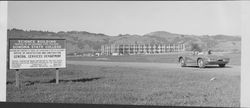 Science Building under construction, Sonoma State College, Rohnert Park, California, February, 1965