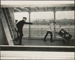 Ferry Building diorama, 1 The Embarcadero, San Francisco, California, 1920s