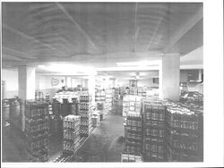 Processing dairy products at Petaluma Cooperative Creamery, Petaluma, California, 1963