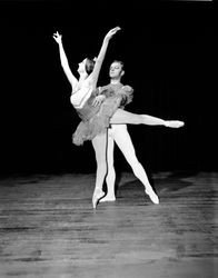 Ronald Trank and Deborah Schweitert, ballet dancers