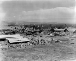 Aerial view of Speed Space buildings and surrounding area