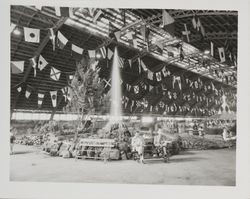 Scene from the Hall of Flowers, Sonoma County Fair