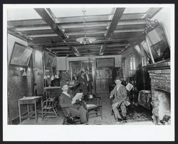 Lobby of the United States Hotel, Cloverdale, Calif