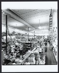 Interior of Mailer - Frey Hardware, Santa Rosa, California, 1980