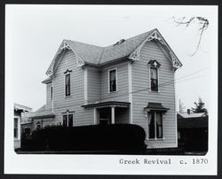 Two-Story Greek Revival residence on Post Street