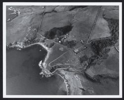 Aerial view of Fort Ross