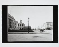 Looking west from corner of Hinton and 4th Streets