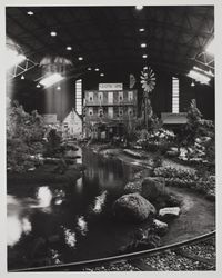 Go West Flower show at the Hall of Flowers at the Sonoma County Fair, Santa Rosa, California, 1977