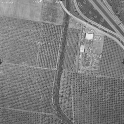 Aerial views of Foss Creek near Kinley Drive