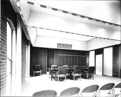 Meeting room in the Administration Building at the Junior College, Santa Rosa, California, 1964