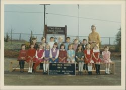 First graders at Two Rock Union School, Two Rock, California, 1967