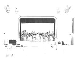 Petaluma High School band, Petaluma, California, 1959