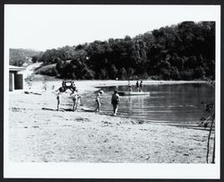 Swimmers at Spring Lake