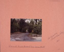 Entrance to the Laurel Glen Vineyard from Sonoma Mountain Road