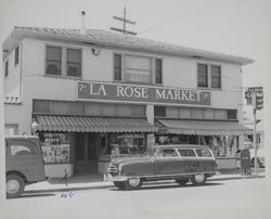 La Rose Market, Santa Rosa, California, May 26, 1958