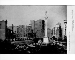 Union Square after the fire