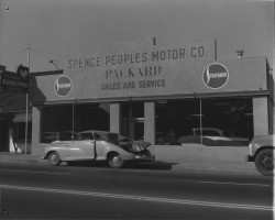 Spence Peoples Motor Company, Petaluma, California, June 29, 1955