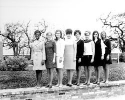 Miss Sonoma County candidates, Santa Rosa, California, 1969