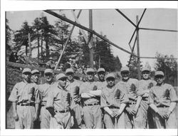 Guerneville Baseball team, Guerneville, California, 1927