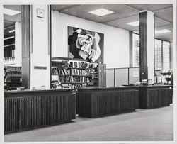 Reference desk at the Central Library, Santa Rosa