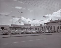 Bishop-Hansel Ford Dealership, 430 A Street, Santa Rosa, California, between 1963 and 1974