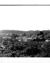 Exterior view of Santa Rosa Garden Apartments complex under construction