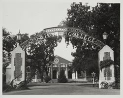 Arched entryway to Santa Rosa Junior College