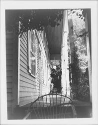 Porch of the Revere House, Petaluma, California, 1949