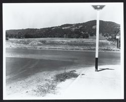 Unidentified road in eastern Sonoma County, 1960s or 1970s