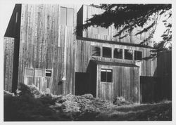 Rear view of the Sea Ranch Lodge, Sea Ranch, California, about 1975