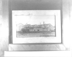 Steamer "Gold" in Petaluma, California, about 1885