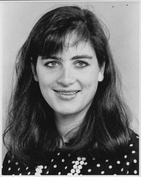 Christine Hanna, vice president of sales and marketing of Hanna Winery, Healdsburg , California, about 1989