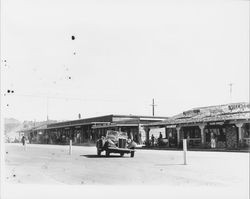 Automobile rally in Montgomery Village, Santa Rosa, California, Feb. 15, 1953