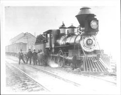 S. F. & N. P.'s "Peter Donahue," built in 1884, Petaluma, California, 1895