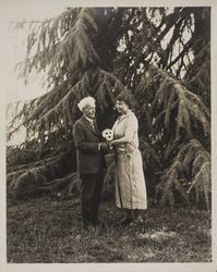 Luther Burbank and Helen Keller