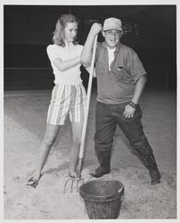 Kathy O'Neill and Tim Manni at the Sonoma County Fair, Santa Rosa, California