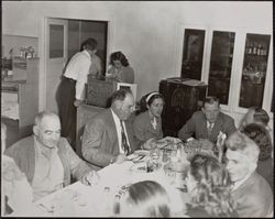 Redwood Rangers Riding and Driving Club Members Meeting of 1947 at Skippy's Hacienda Inn and Restaurant, 11190 McPeak Road, Forestville, California