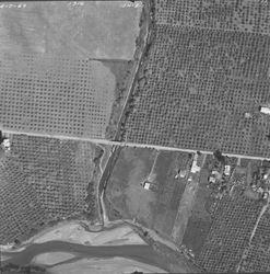 Magnolia Drive at intersection of Foss Creek and Dry Creek--aerial views