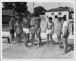 City Municipal Pool, Santa Rosa, California, 1954